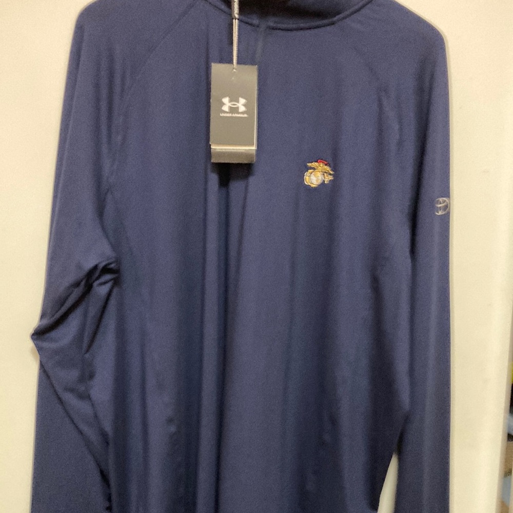 Urban Armour Golf long sleeve brand new with tags USMC marines embroidered logo